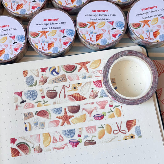 summer washi tape