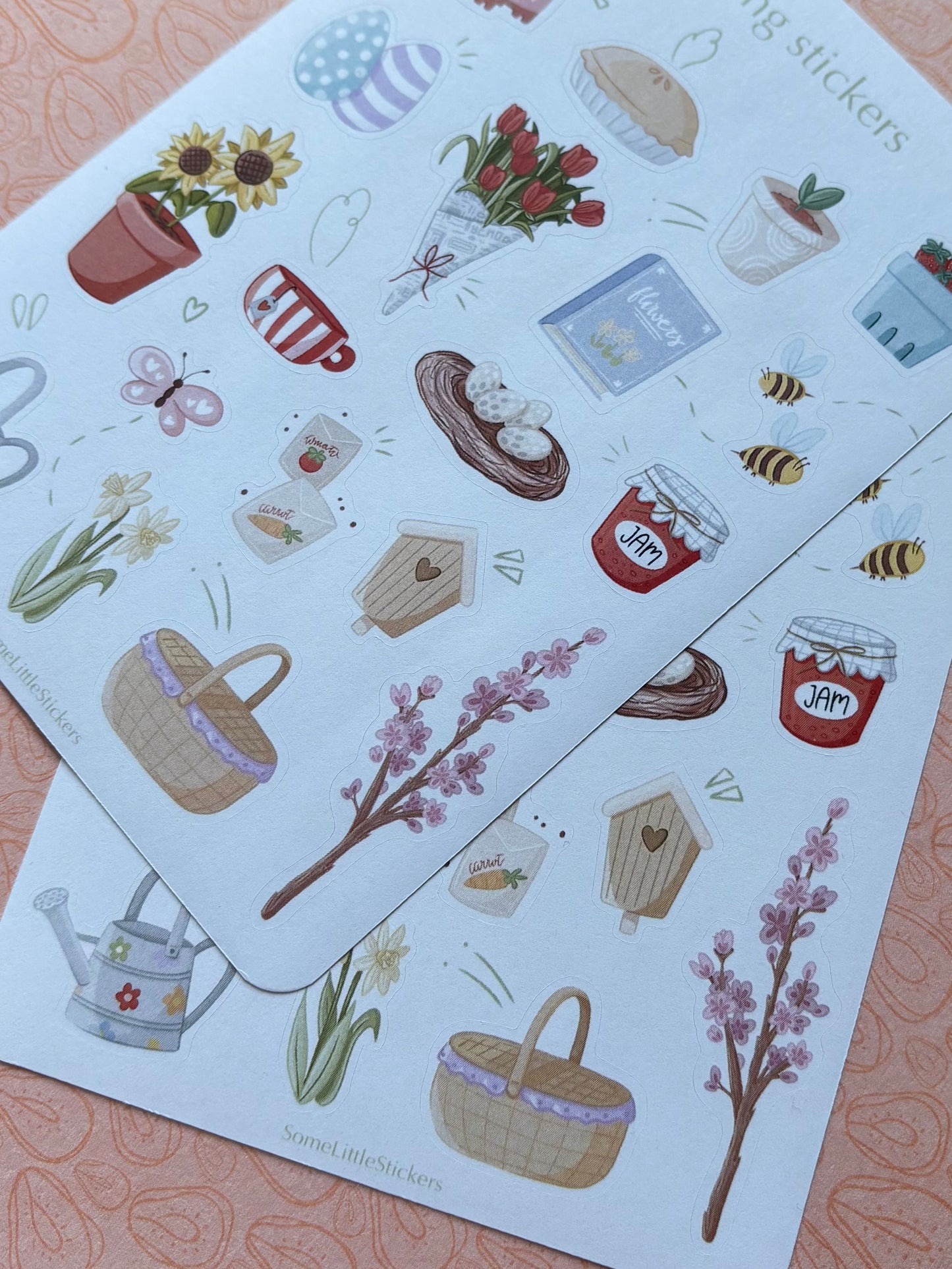 spring stickers