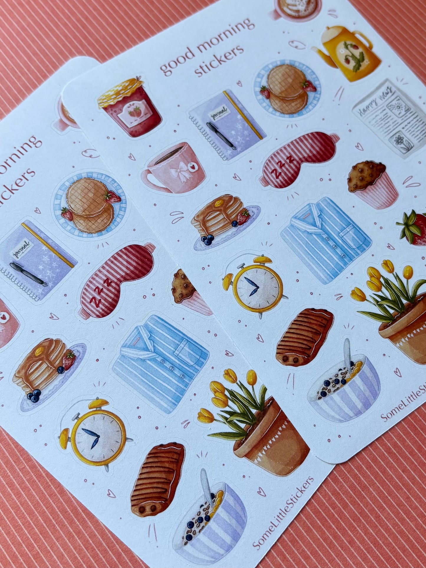 good morning stickers