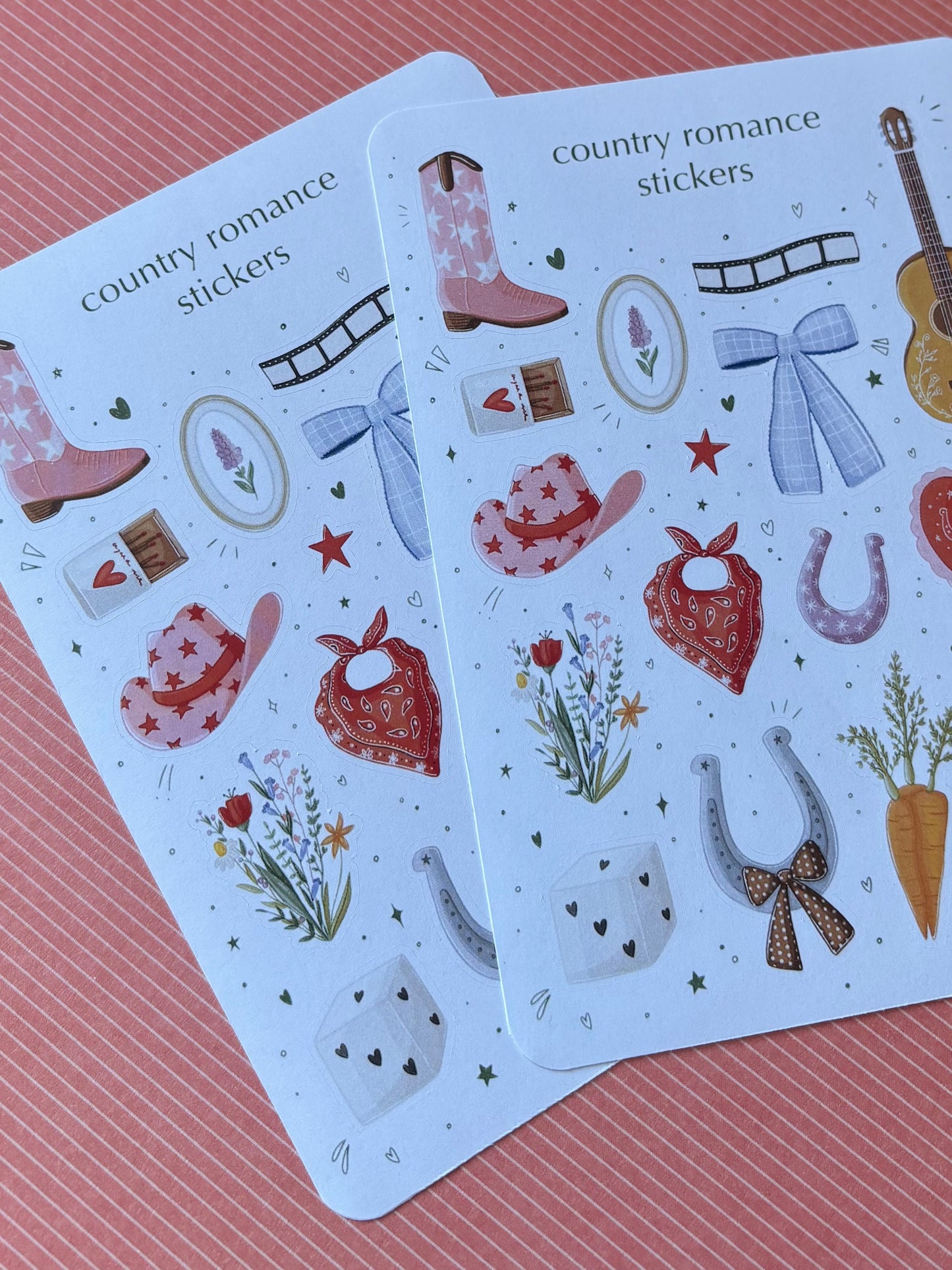 country romance stickers