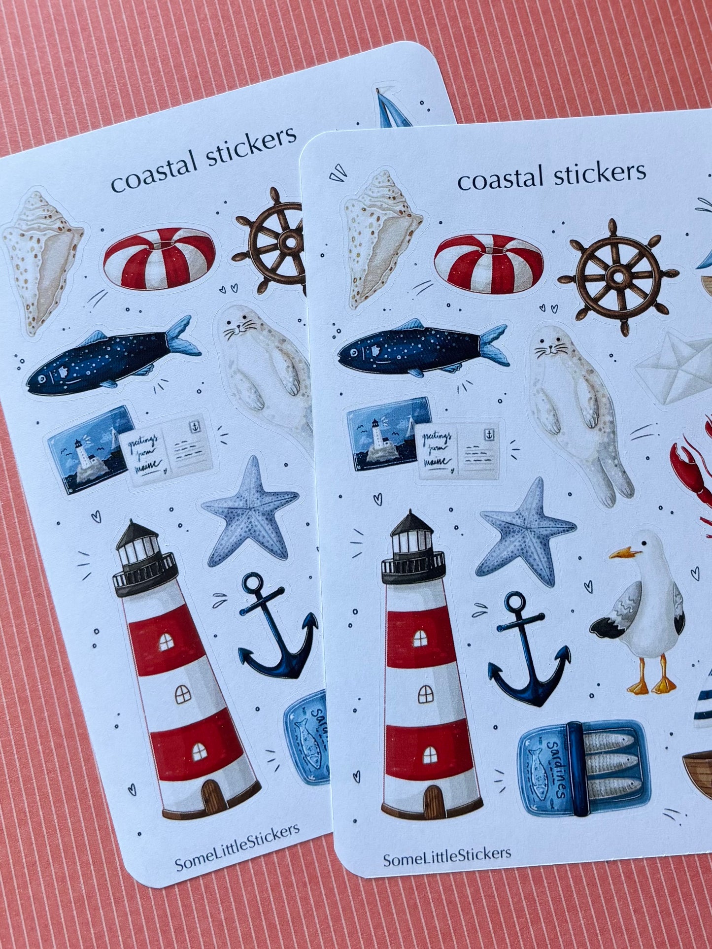 coastal stickers
