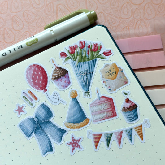 party stickers