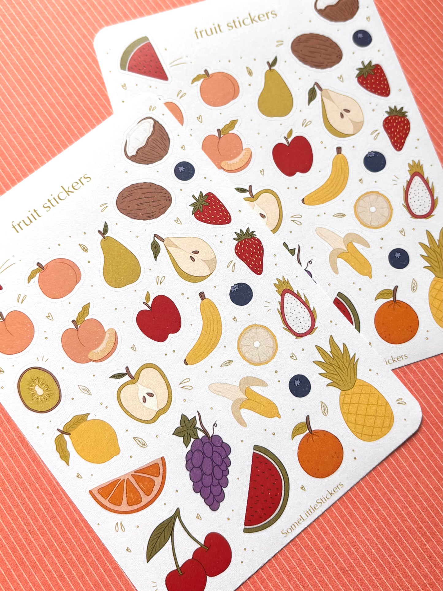 fruit stickers