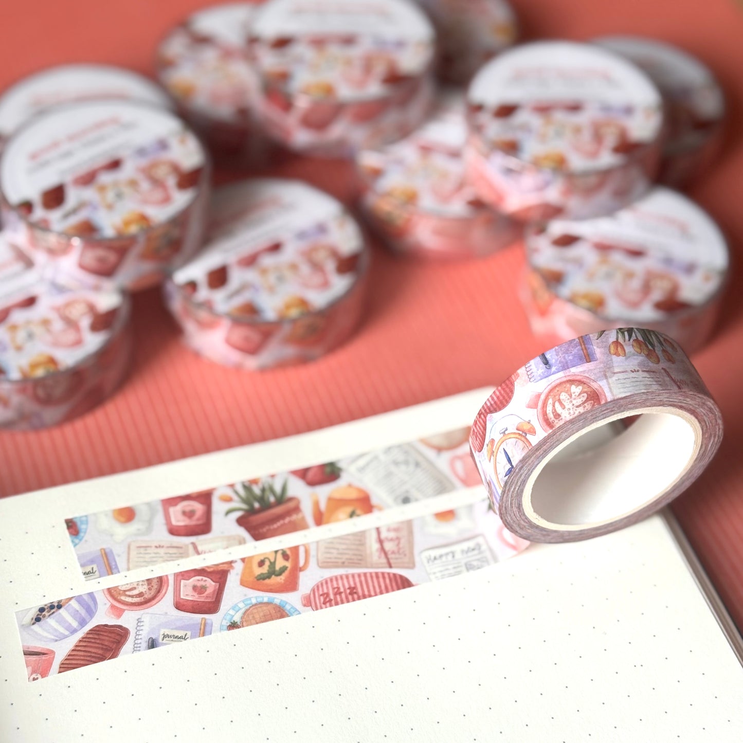 good morning washi tape