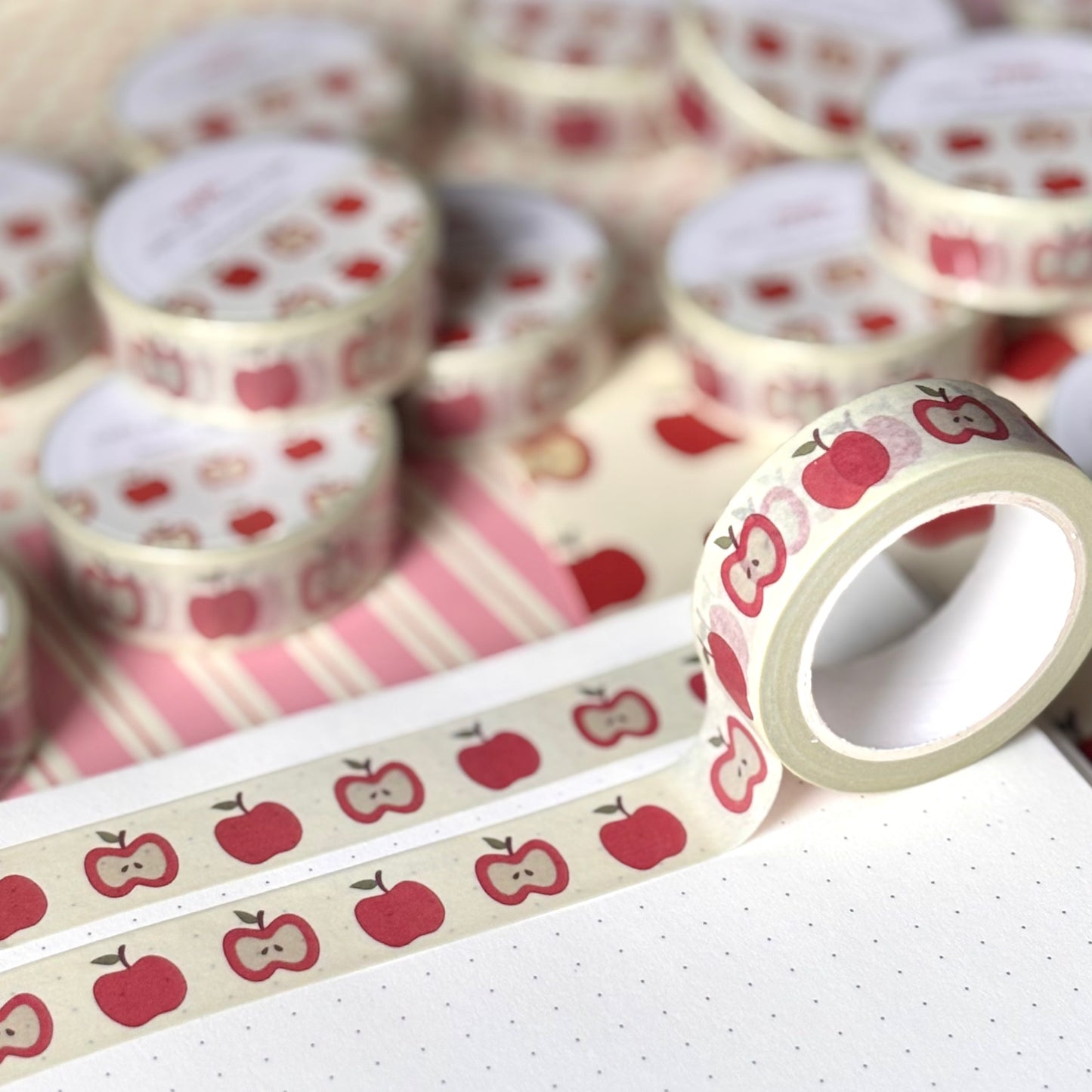 apple washi tape