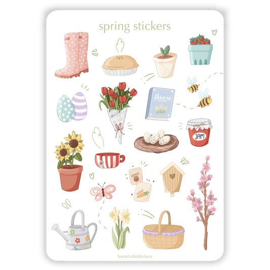 spring stickers