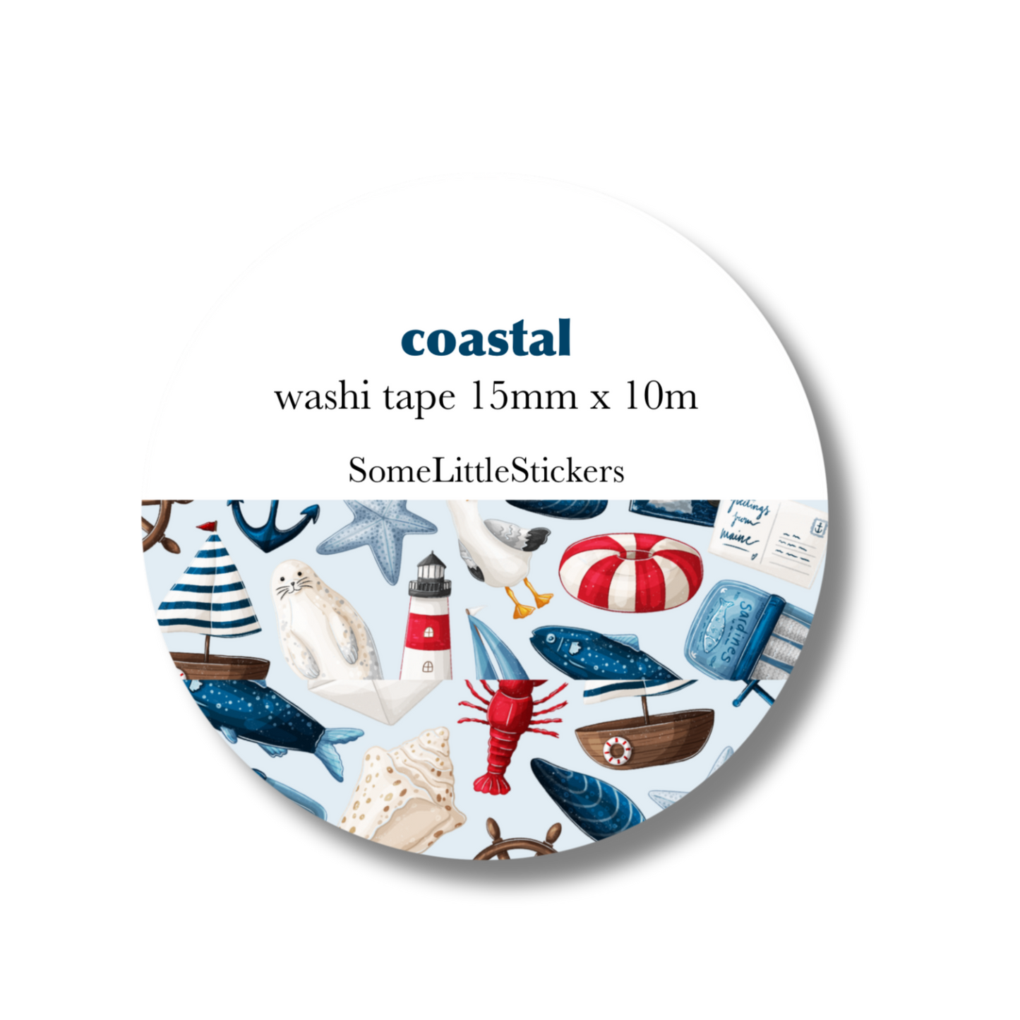 coastal washi tape