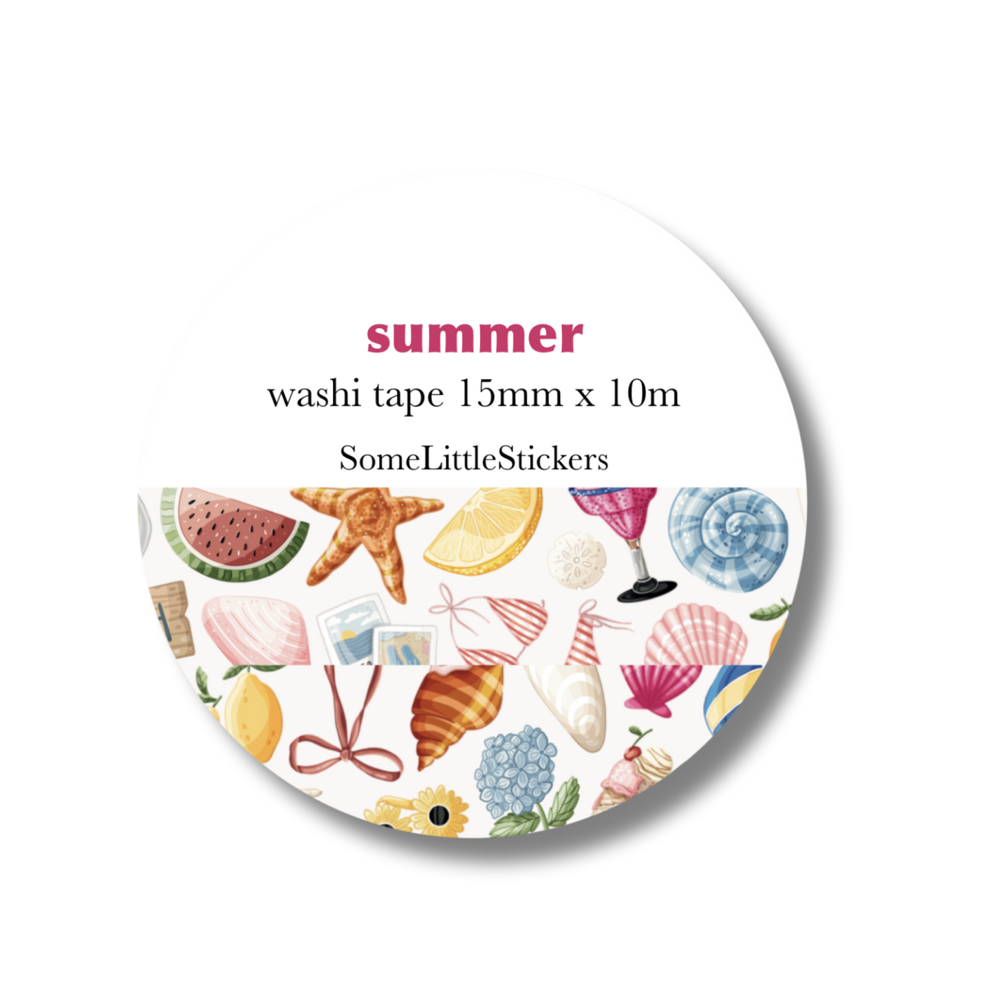 summer washi tape