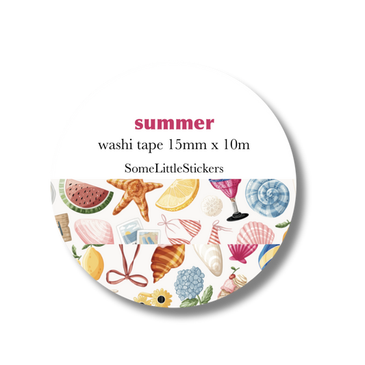 summer washi tape