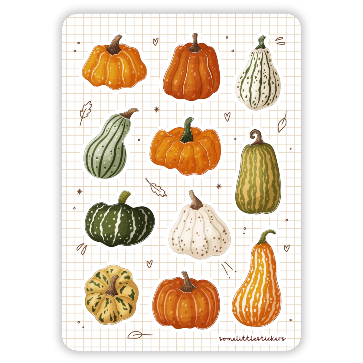 pumpkin stickers