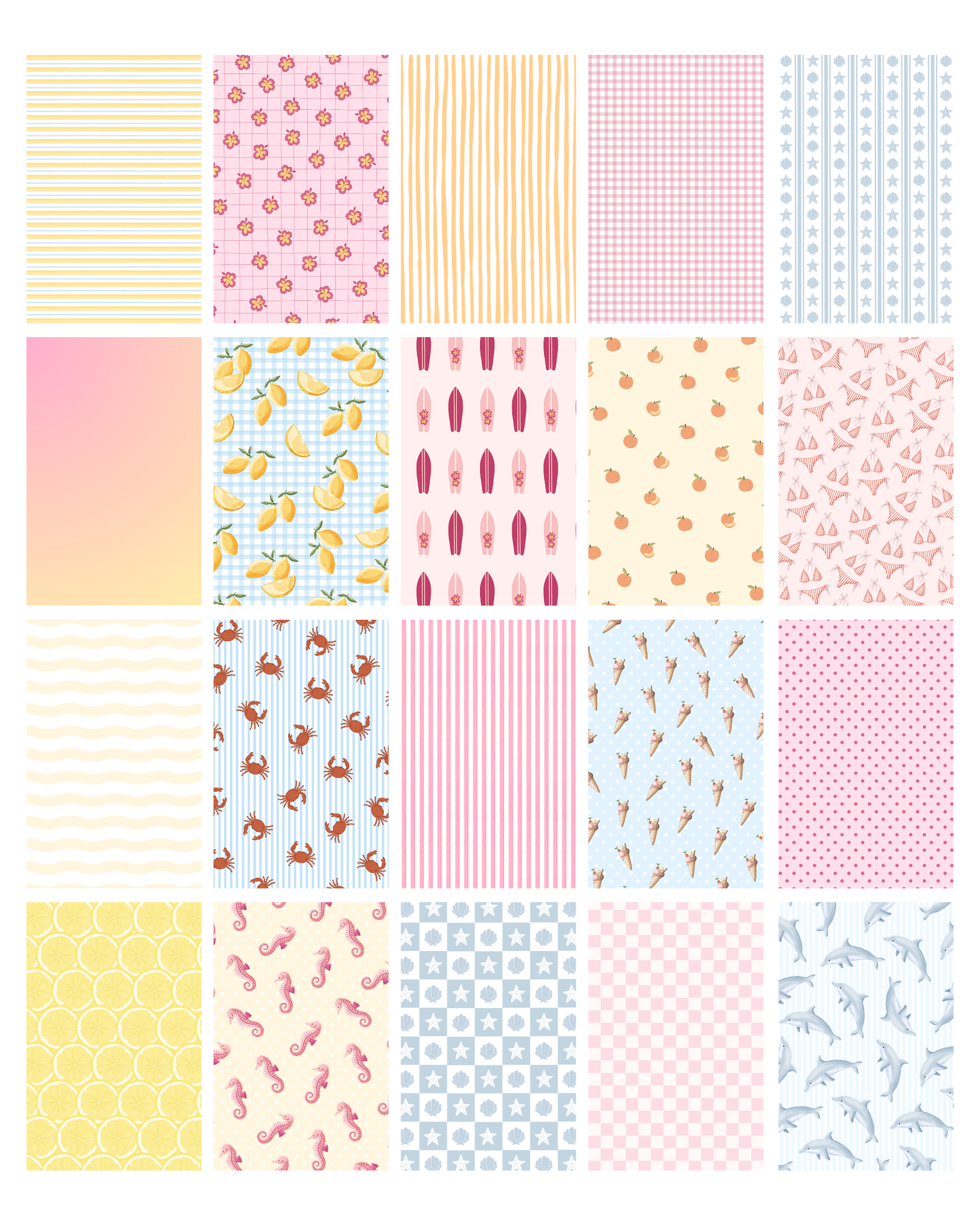 summer paper bundle