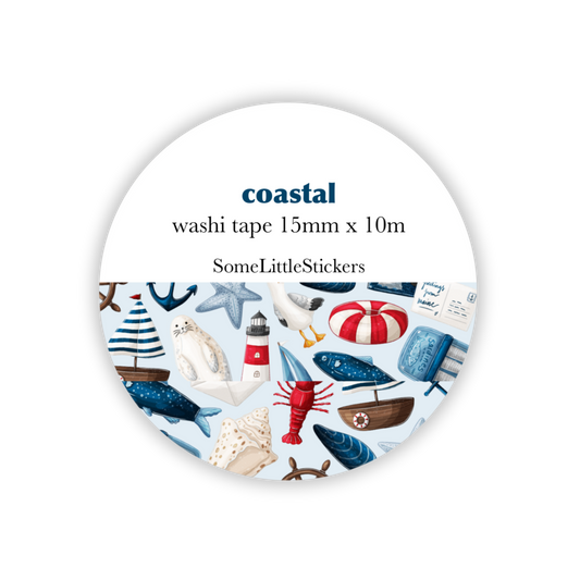 coastal washi tape