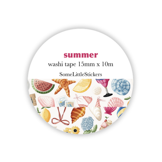 summer washi tape