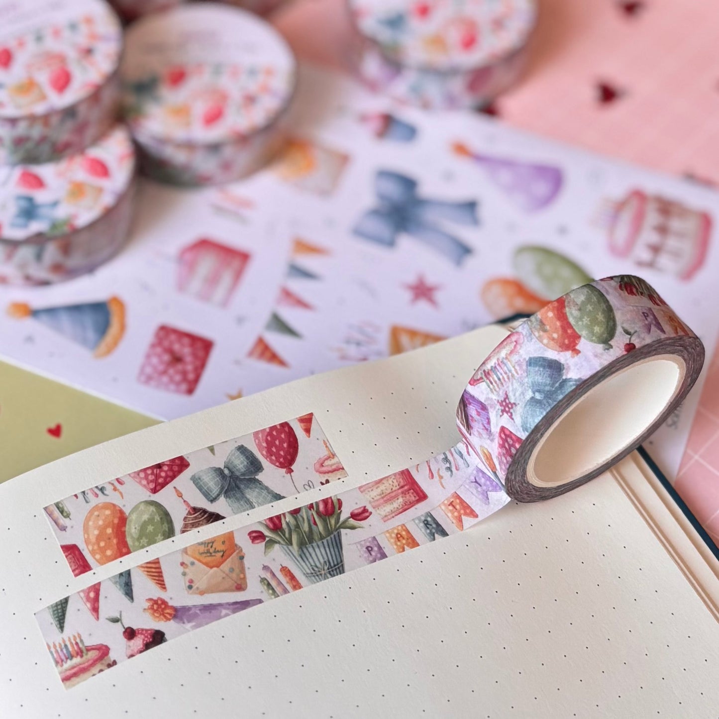 party washi tape