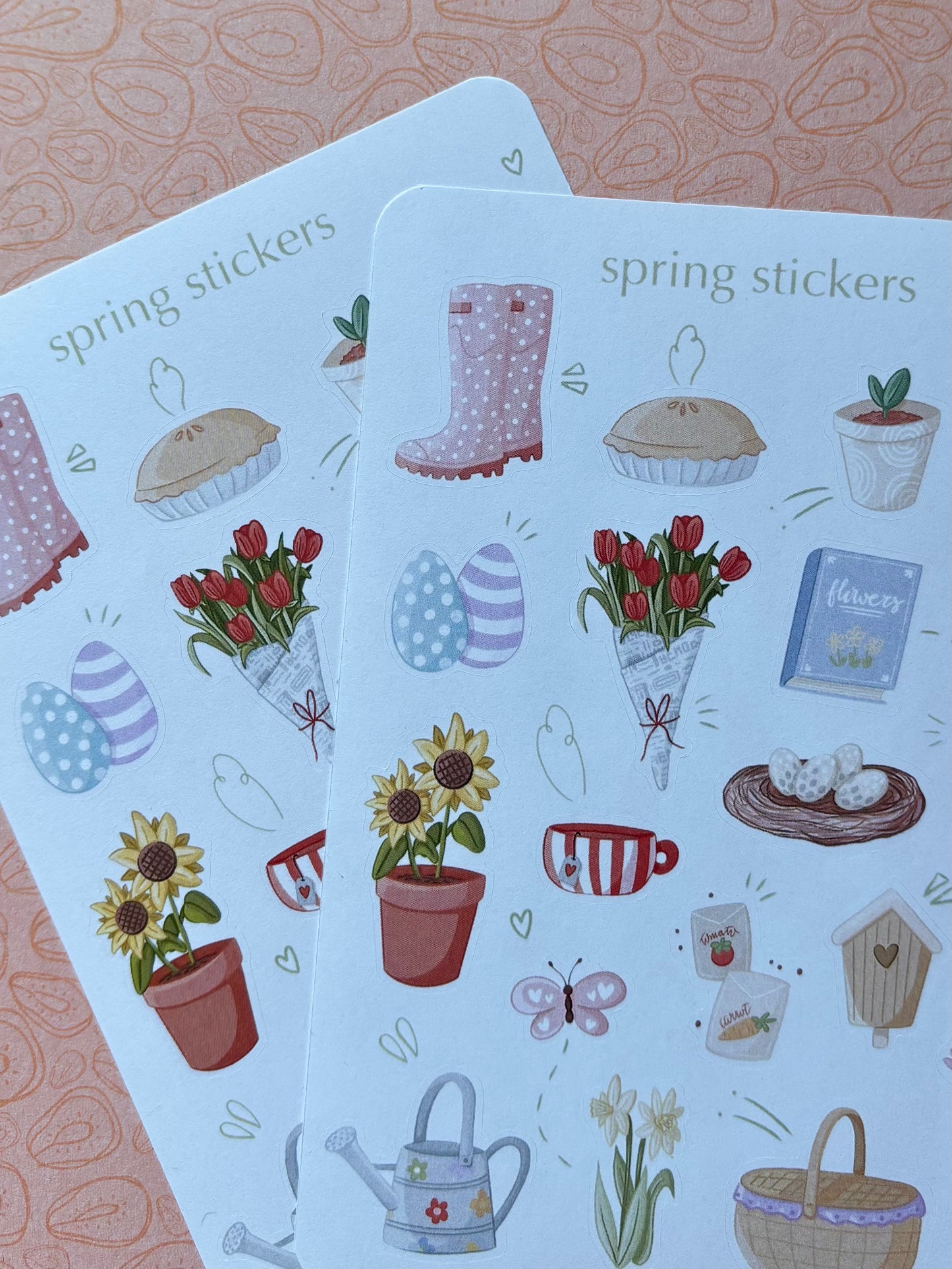 spring stickers