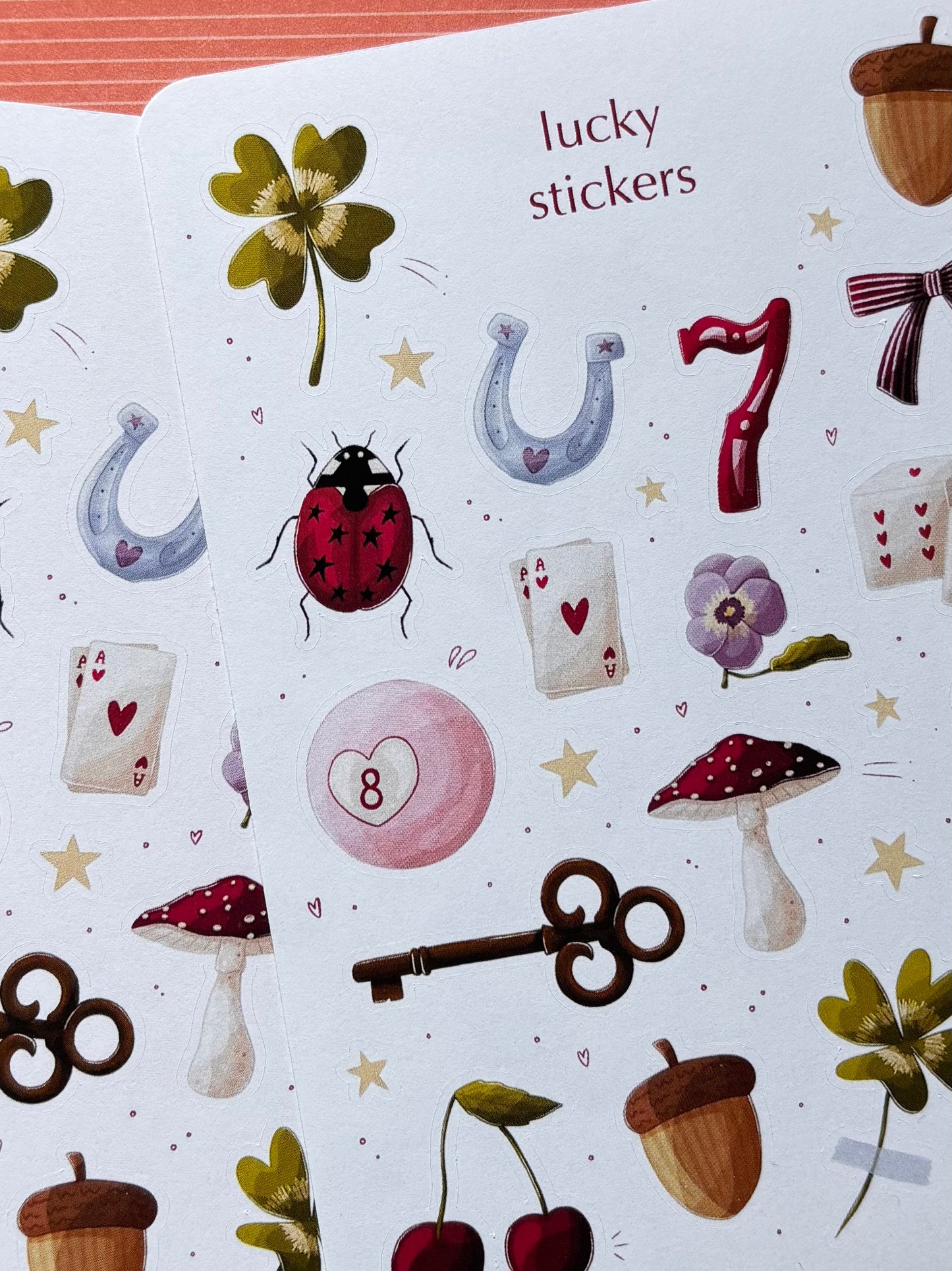 lucky stickers