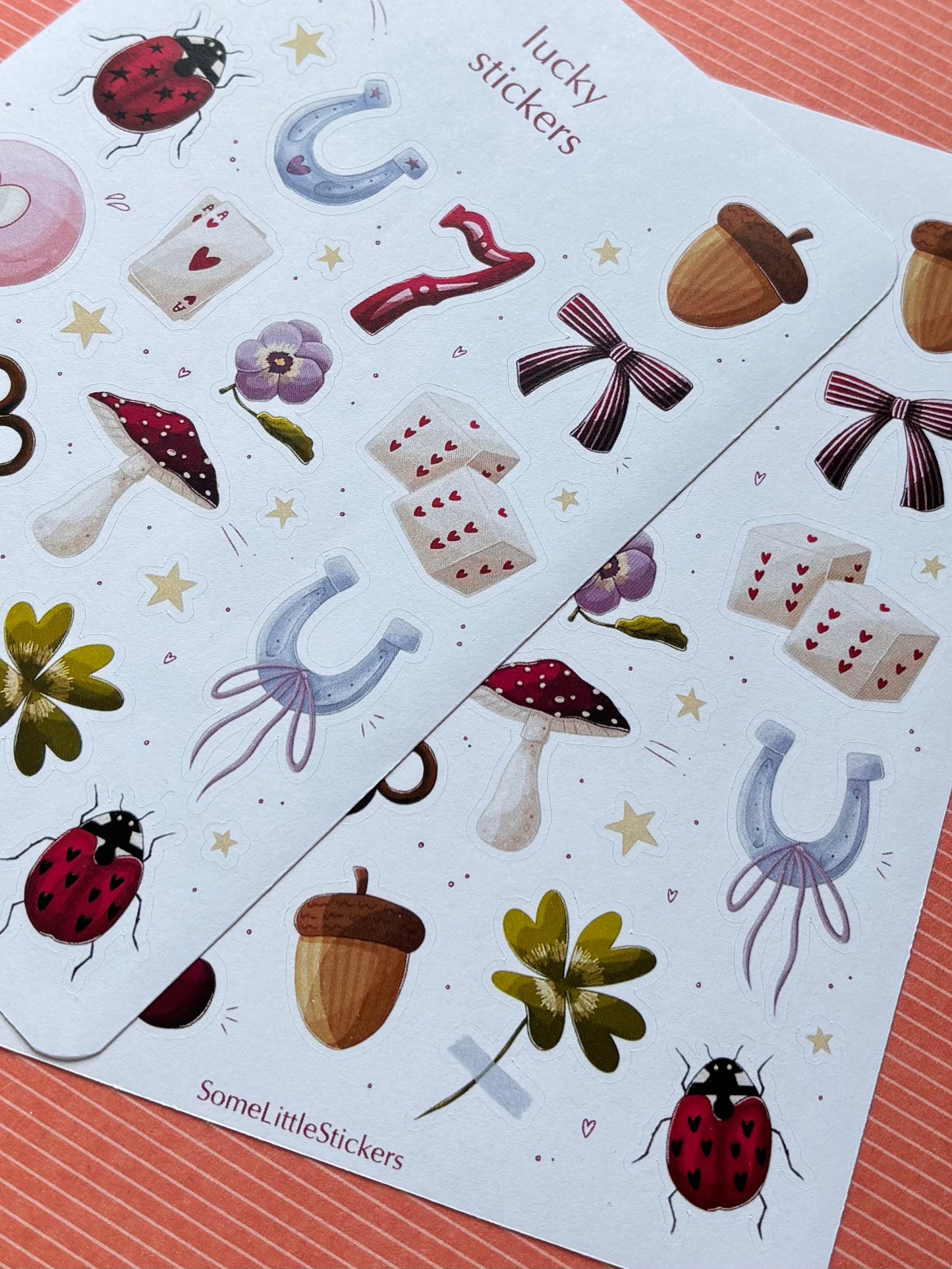 lucky stickers