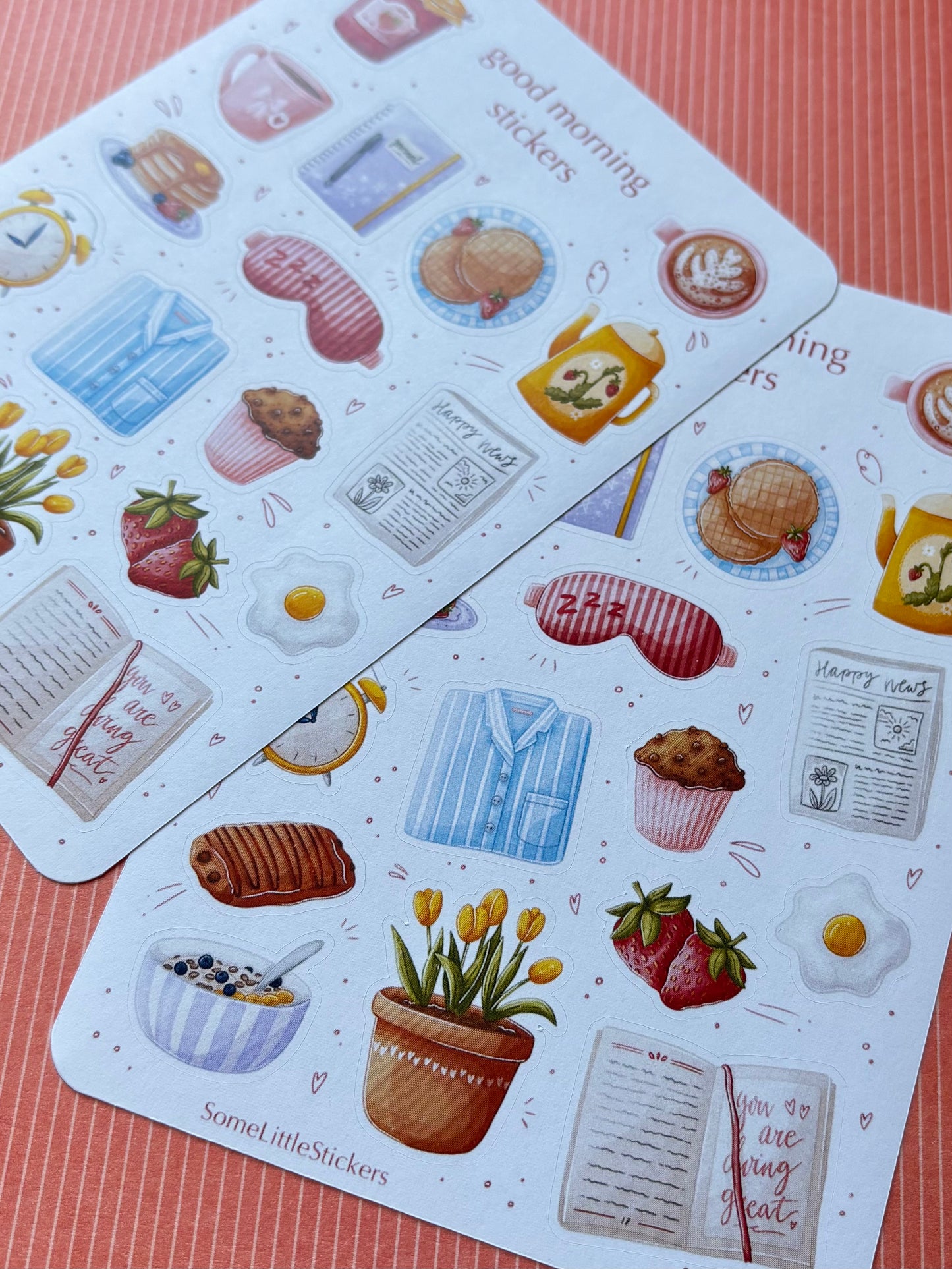 good morning stickers