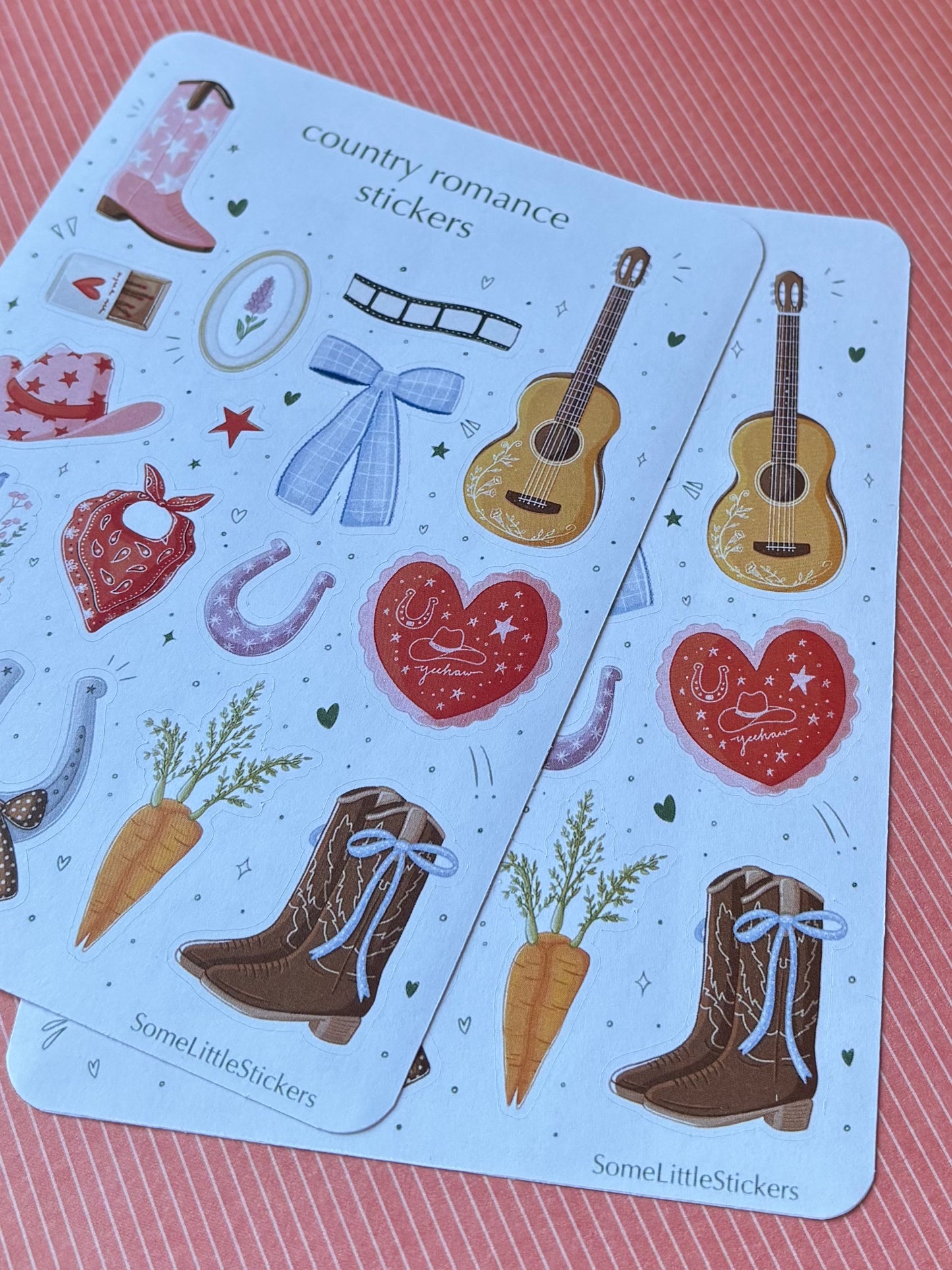 country romance stickers