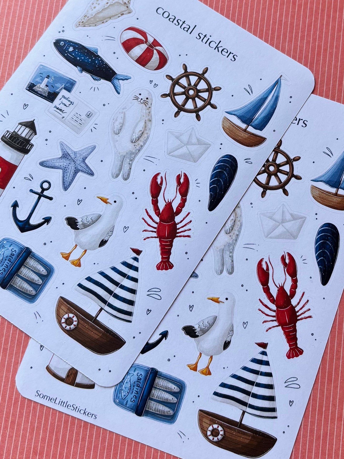 coastal stickers