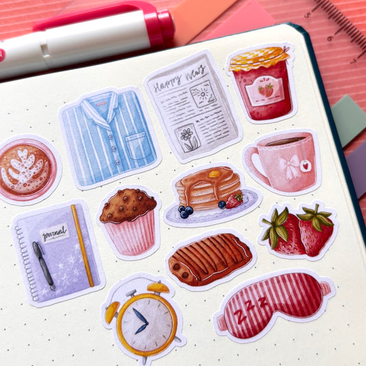good morning stickers