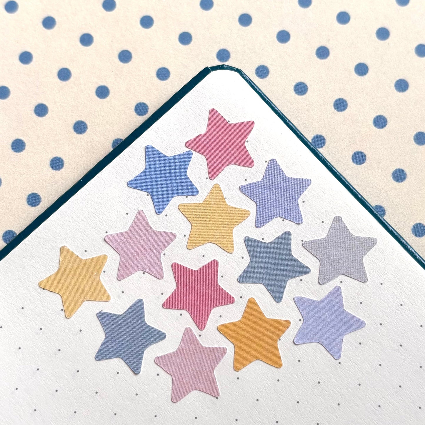 pastel stars stickers