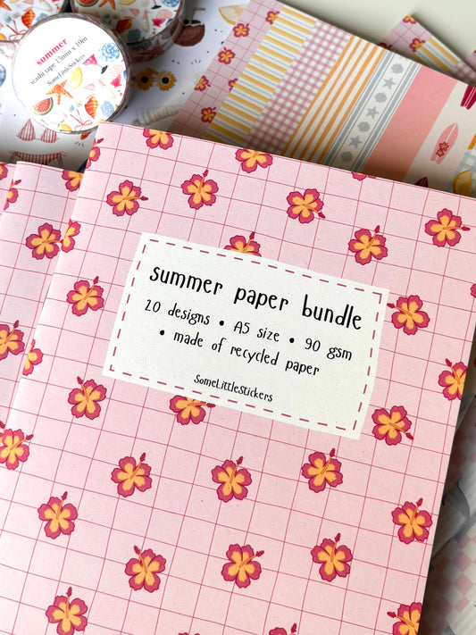 summer paper bundle