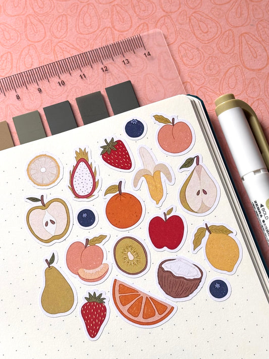 fruit stickers