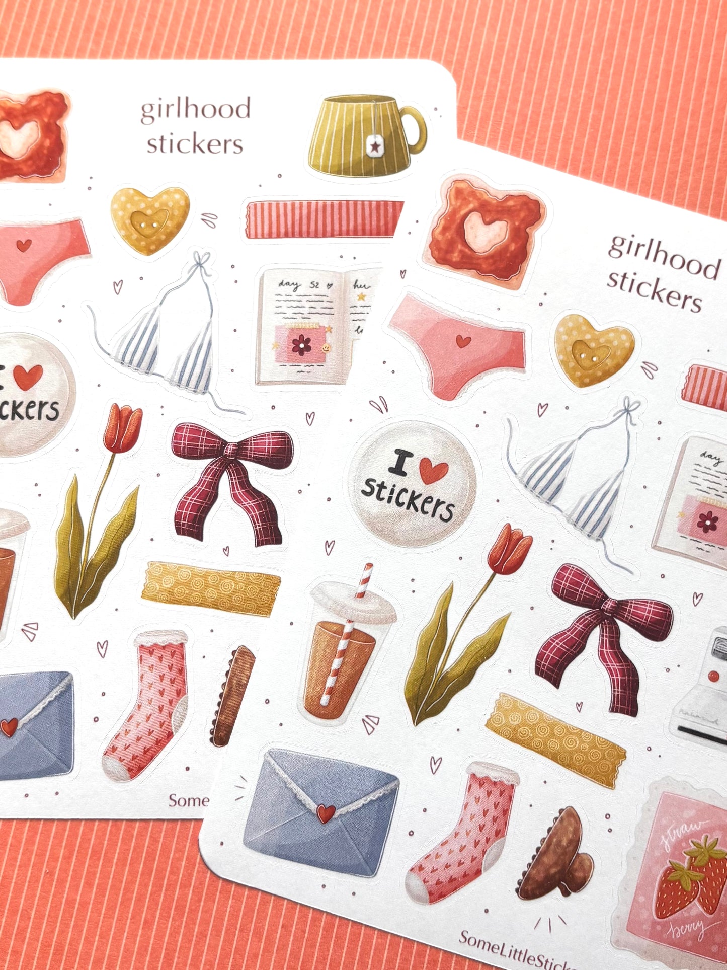 girlhood stickers