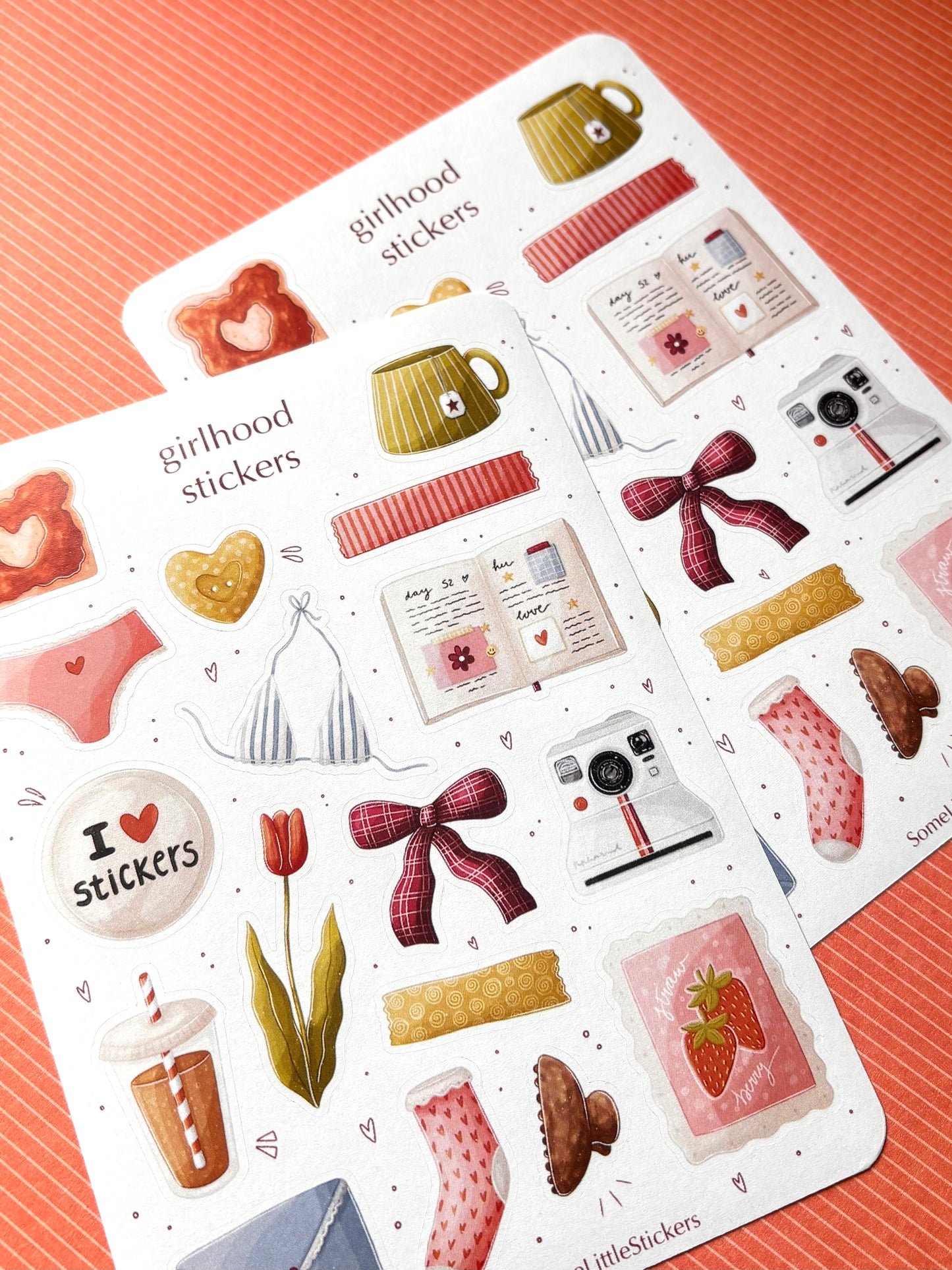 girlhood stickers