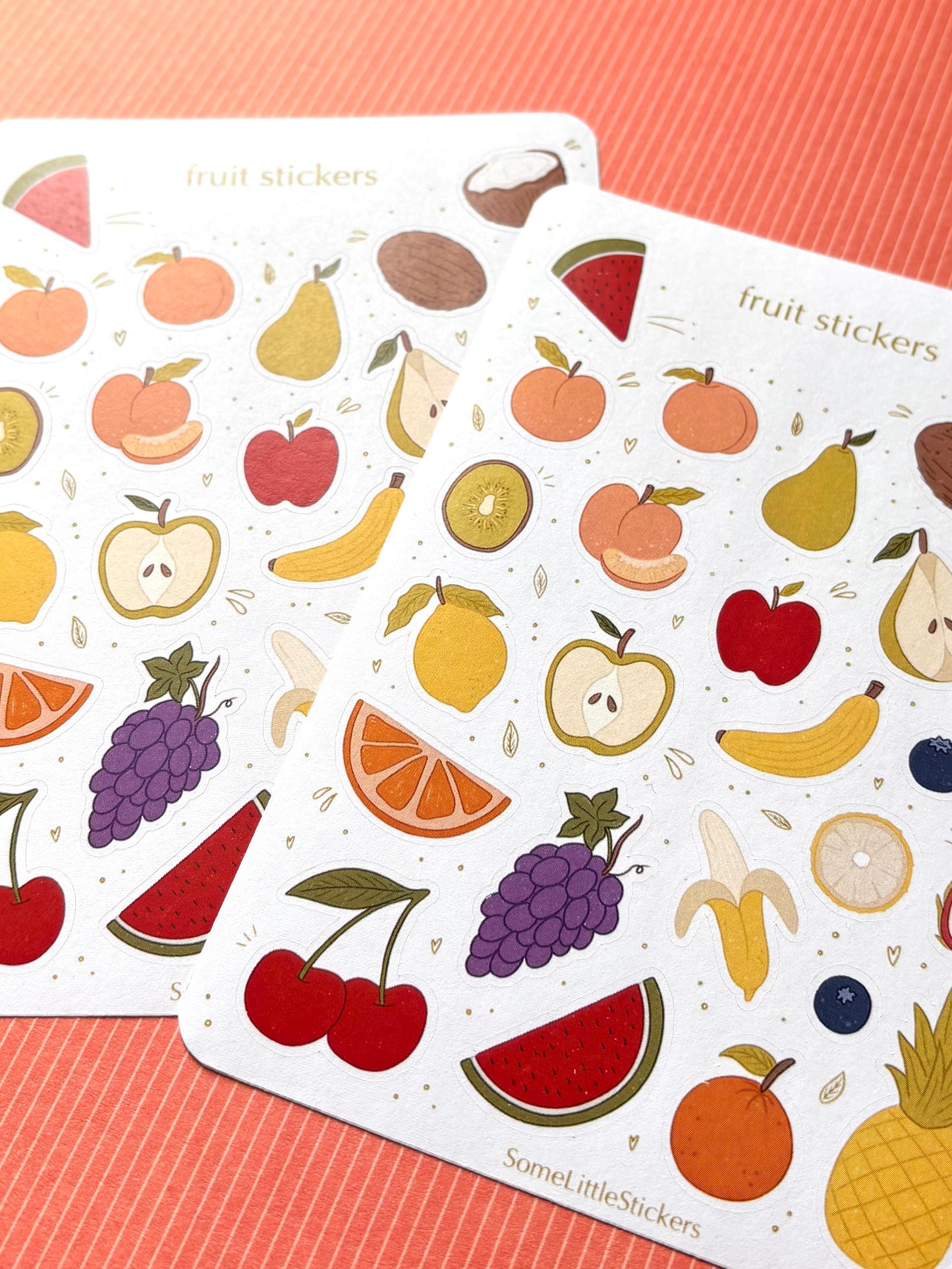fruit stickers