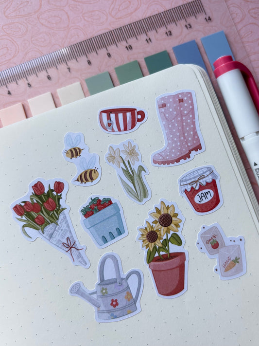 spring stickers