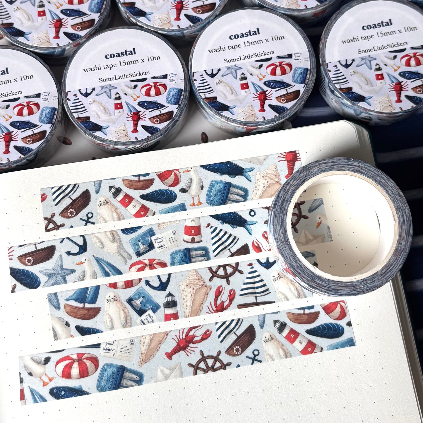 coastal washi tape