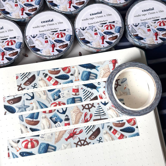 coastal washi tape