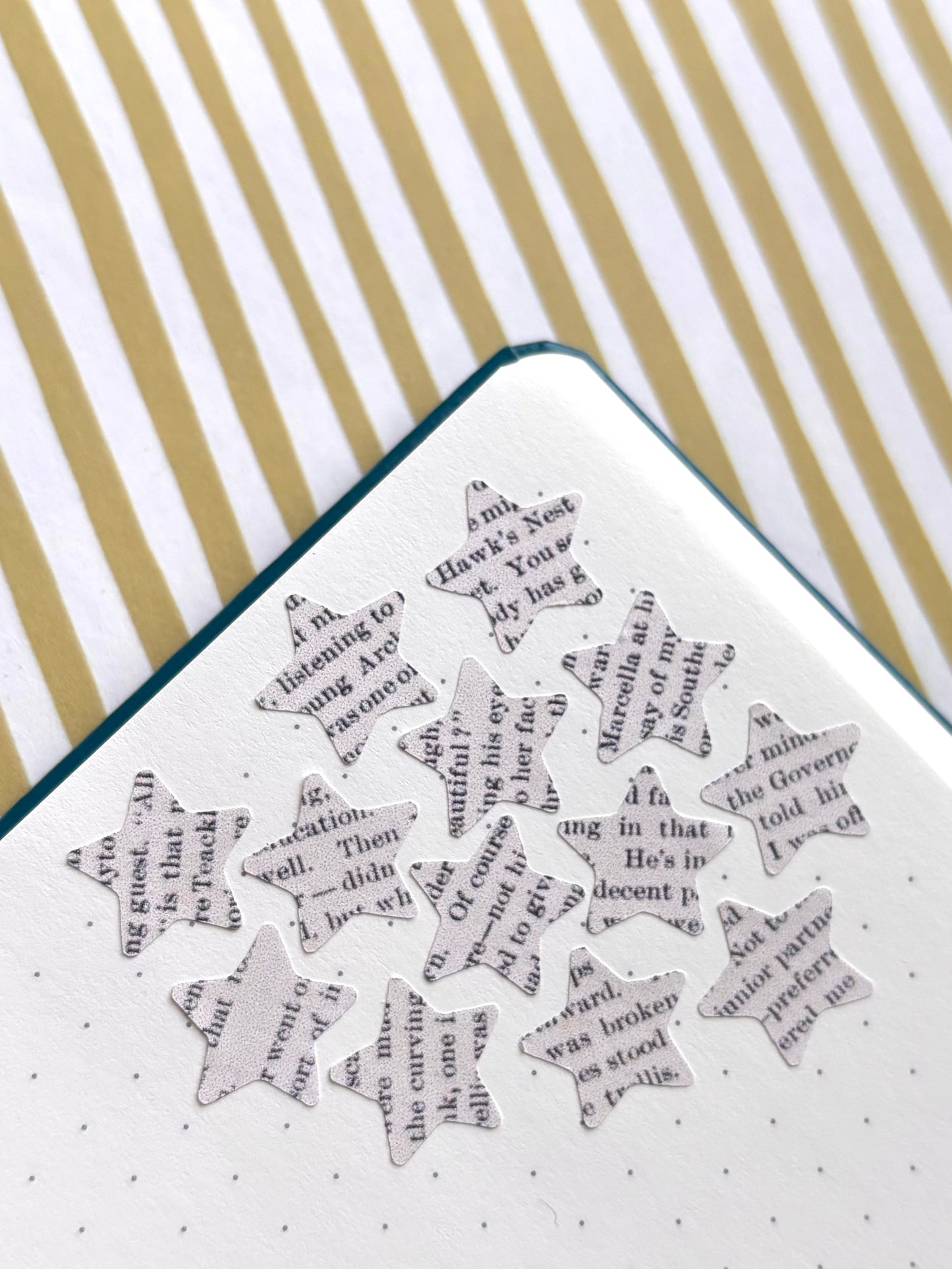 bookish stars stickers