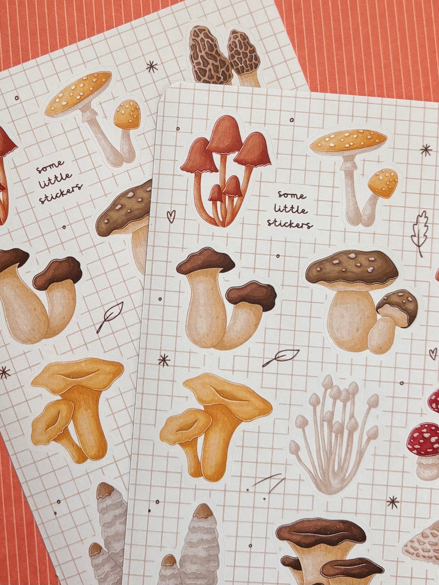 mushroom stickers