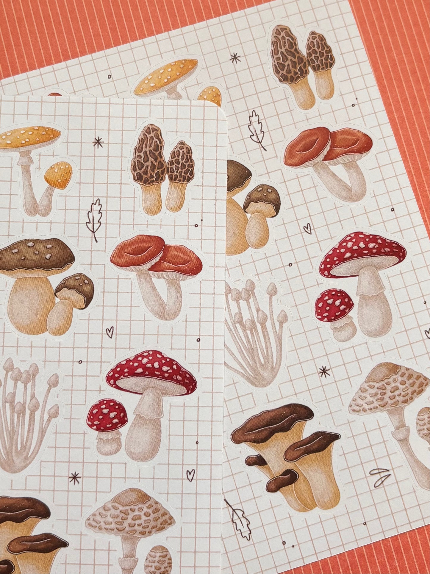 mushroom stickers