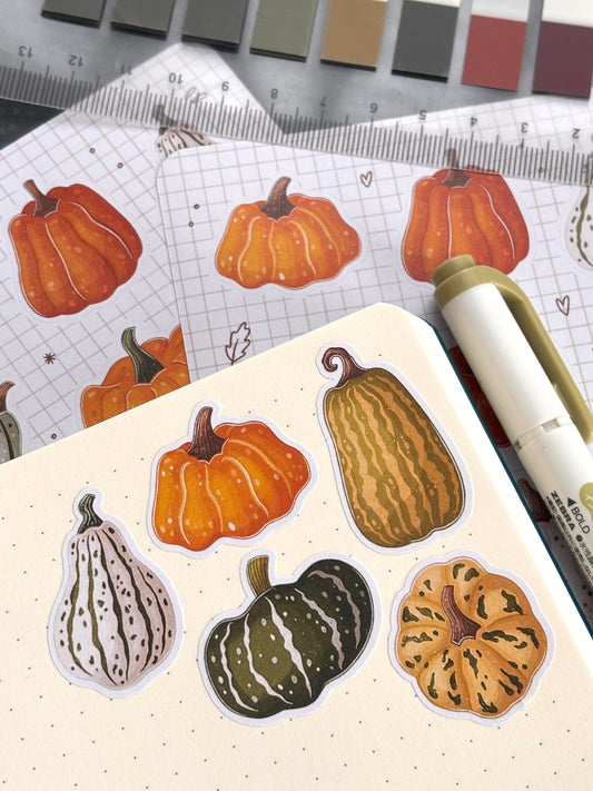 pumpkin stickers