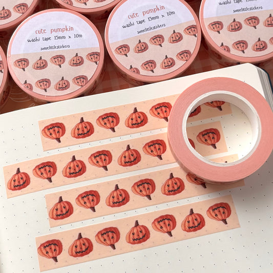 cute pumpkin washi tape