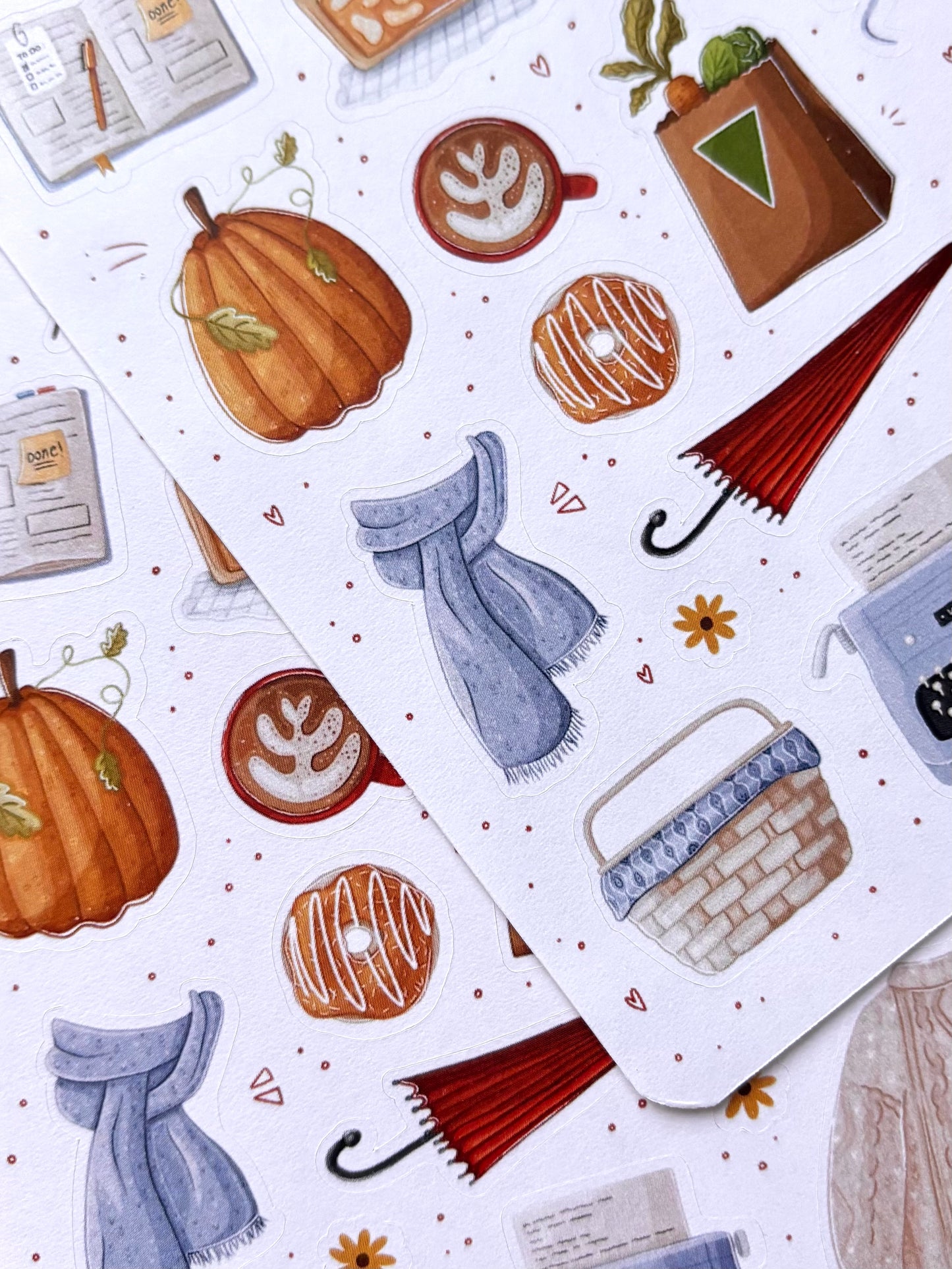 cosy day stickers
