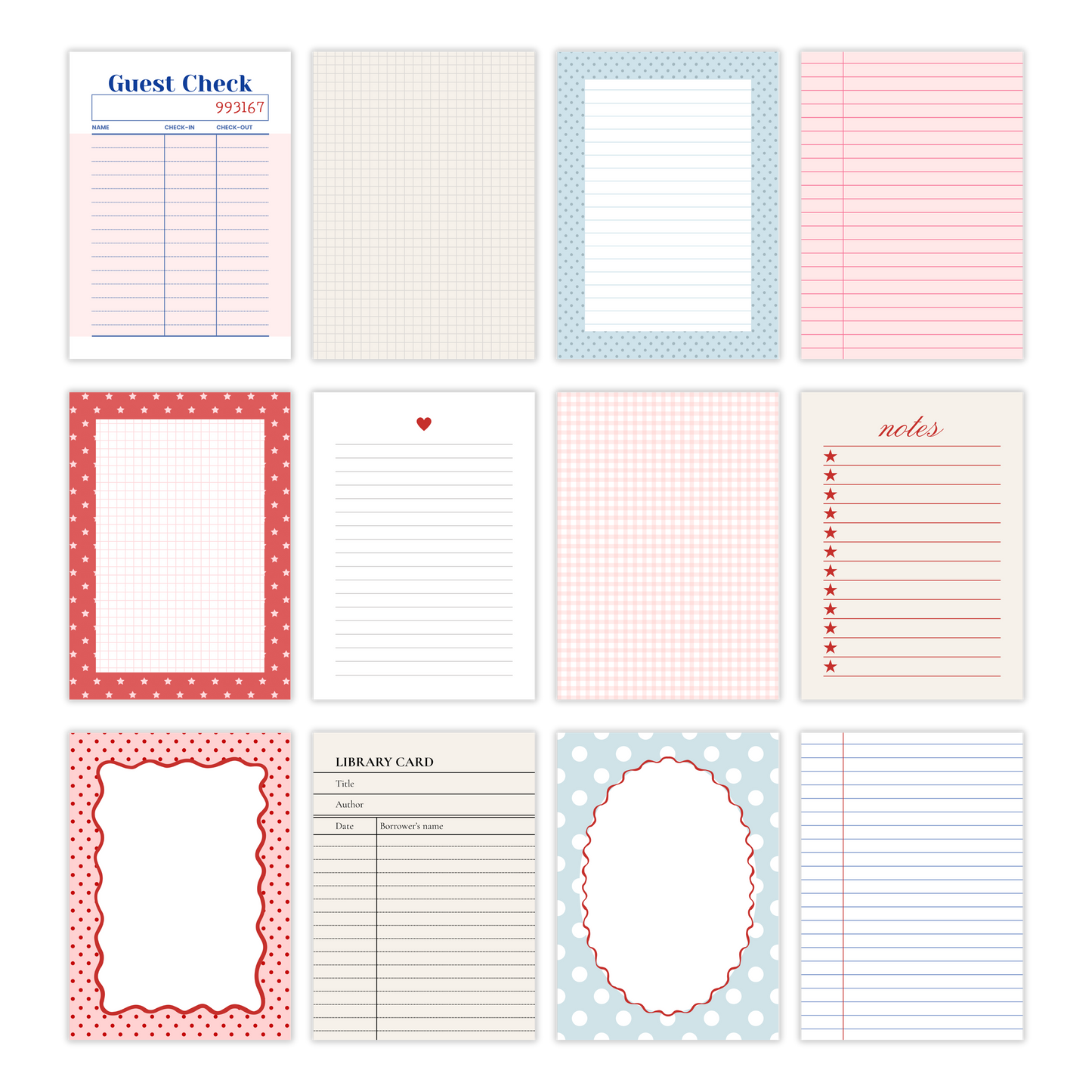 paper journal notes (a7)